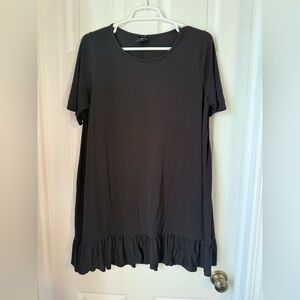 Agnes & Dora Black Tunic Top